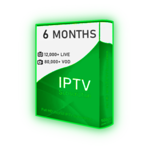 IPTV STANDARD PLAN 6 Months