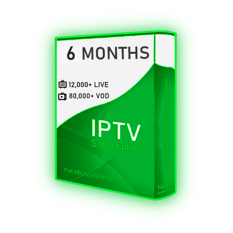 IPTV STANDARD PLAN 6 Months